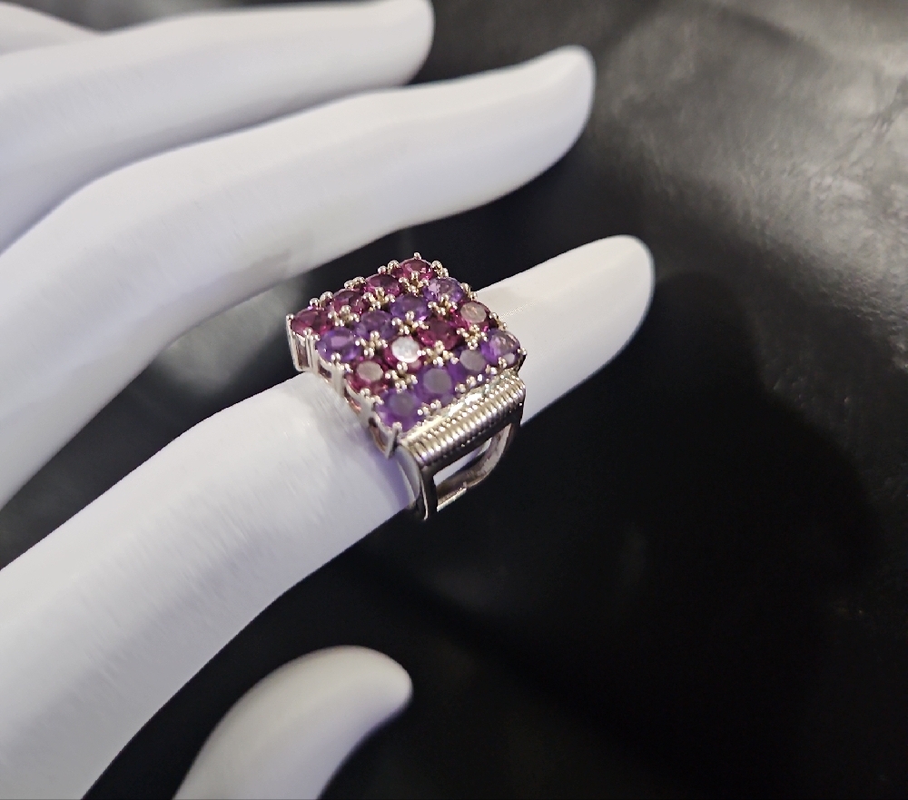 Solid 925 And Spinel Stone Ring - image 4